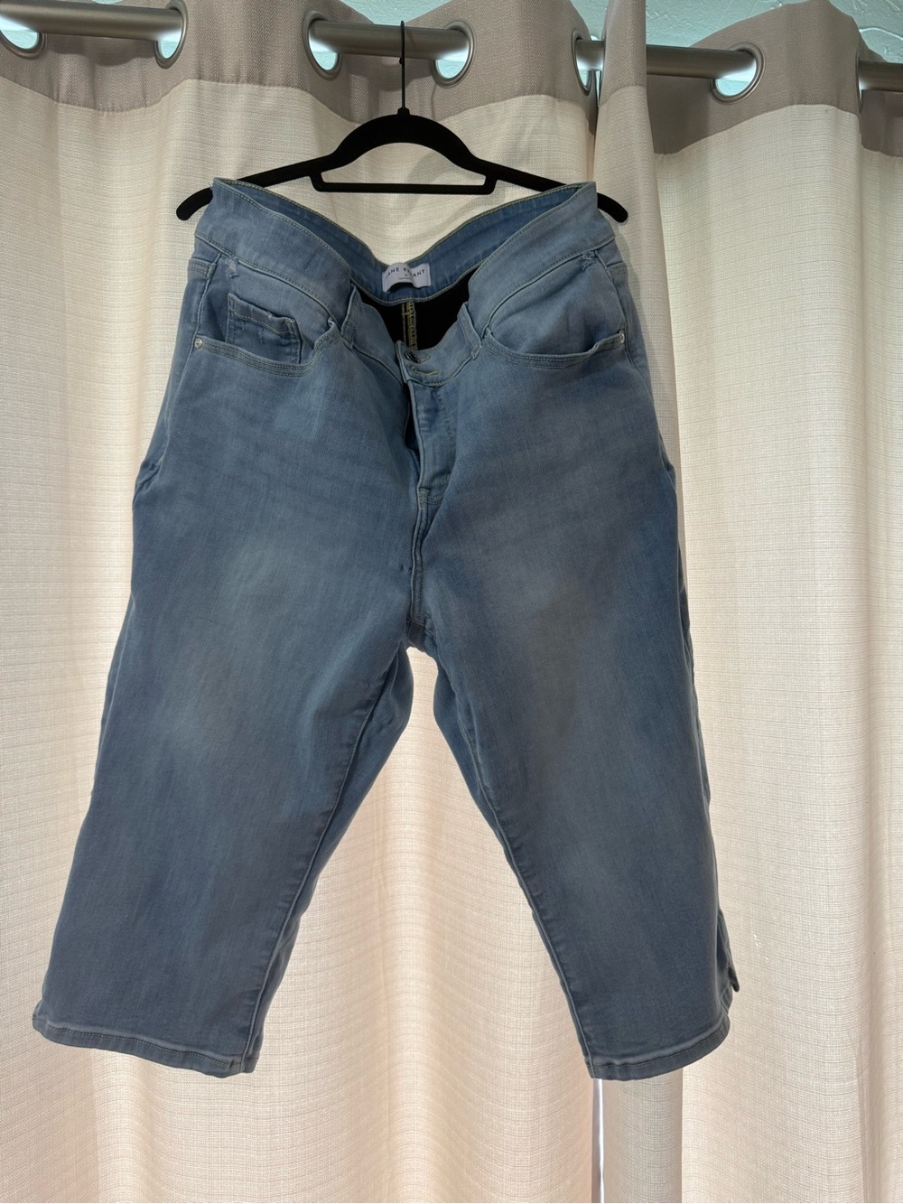 Lane Bryant Light Blue Denim Capris